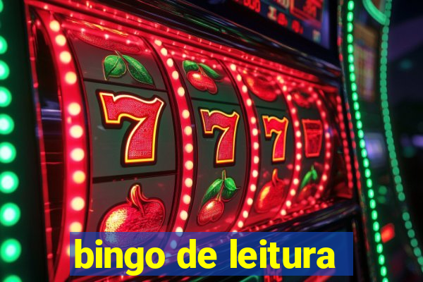 bingo de leitura